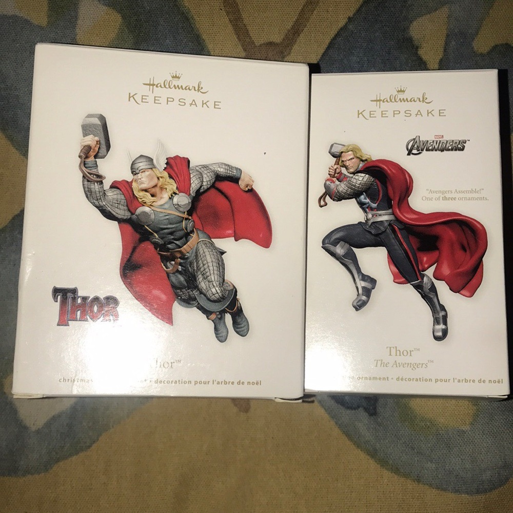 Thor Hallmark Christmas Ornaments